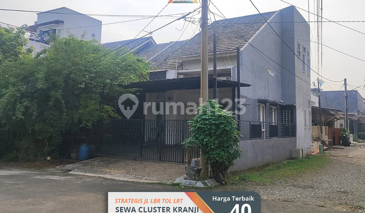 FOR RENT Cluster Stratgis Wide Main Road Near Kranji Station Bekasi