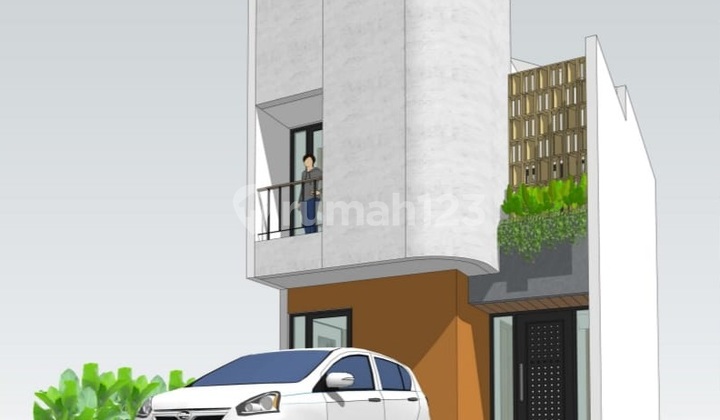 Modern Strategic Red Brick House near Jatiasih Toll Road, Bekasi Modern Strategic Red Brick House near Jatiasih Toll Road, Bekasi