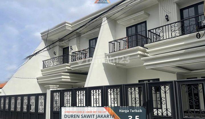 Ready Stratgis Mewah Klasik Modrn Luas Jl Lbr Duren Sawit Jakarta 1