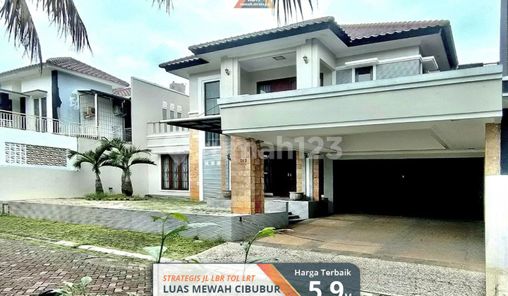 Semifurn Rumah Stratgis Mewah Luas Puri Sriwedari Cibubur LRT Tol