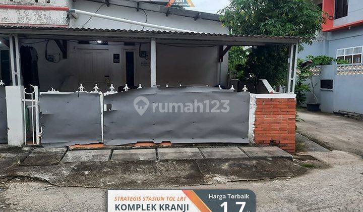 DISEWAKAN STRATEGIS JL LEBAR KRANJI BEKASI DKT STASIUN TOL 1