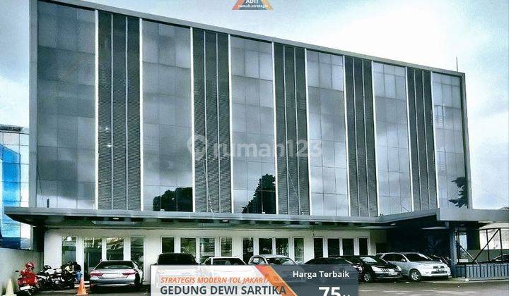 Gedung Br 6Lt Strategis Modern Luas Lift Dewi Sartika Jakarta Tol 1