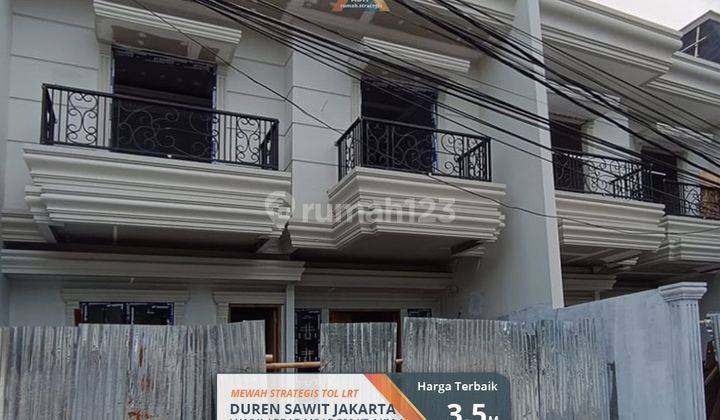 Ready Baru 2.5Lt Stratgis Jl Lbr Durensawit Jakarta Timur Tol Lrt 1