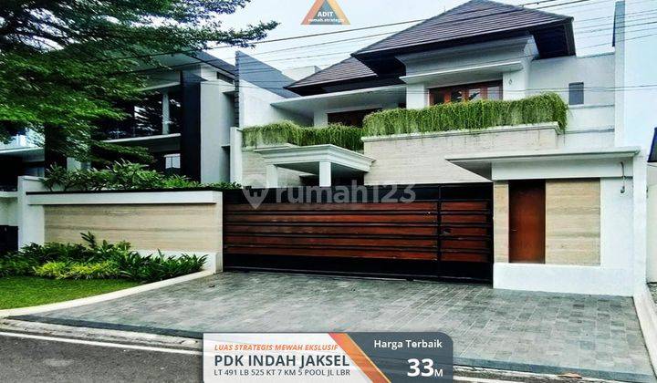 Baru Mewah Strategis 3Lt Pool Jl Lbr Pondok Indah Jakarta Selatan 1