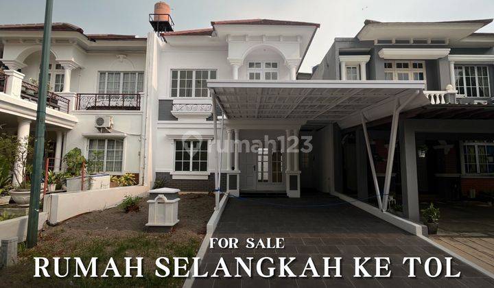 Rumah Tipe Modern 2 Lantai di Kota Wisata Siap Huni 1