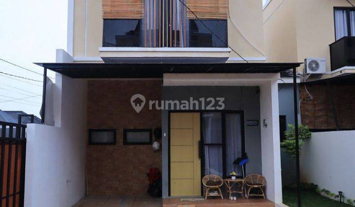 Rumah 2 lantai tanpa dp,free biaya-biaya 5 ment ke stasiun kereta  1