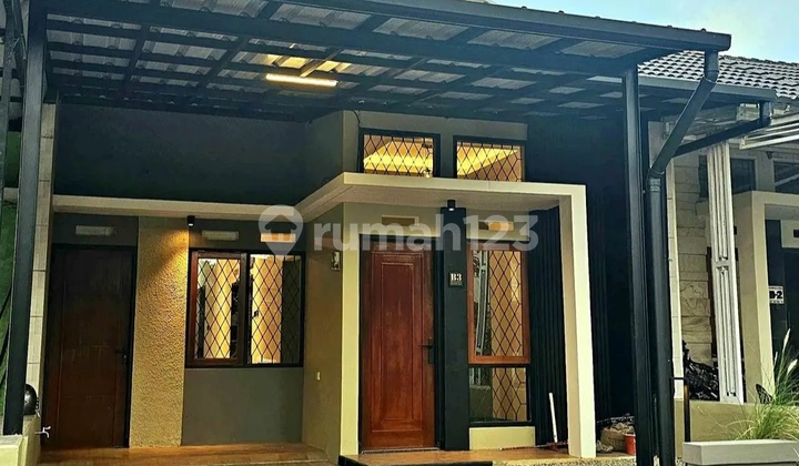 Rumah Minimalis Modern di Cluster Riung Bandung