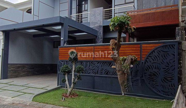 DIJUAL RUMAH MODERN BARU GRESS DI CLUSTER NIEUW INDIE ARAYA, BLIMBING MALANG 1