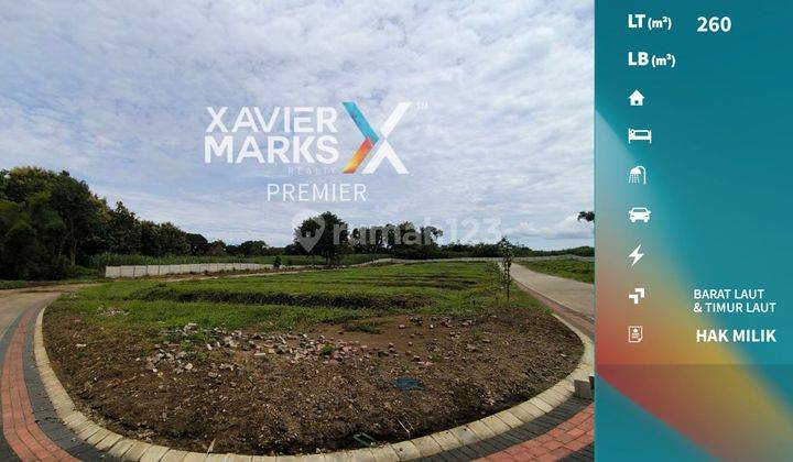 Tanah Kavling Hook Row Jalan Lebar di Austinville Dieng Malang 1