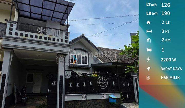 Rumah Dekat Kampus di Griyashanta Malang 1