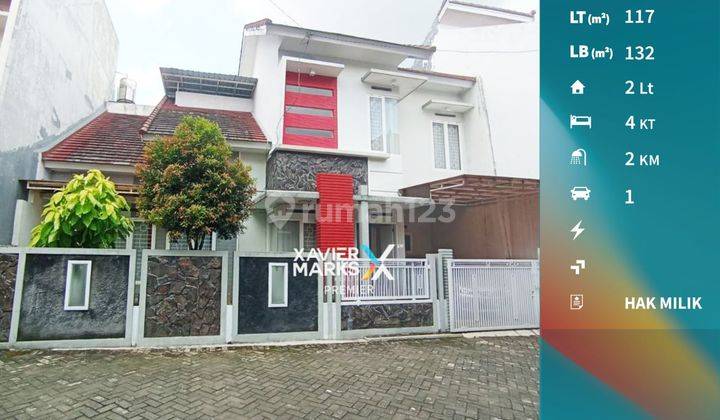 Rumah Full Furnish Minimalis Modern di Borobudur Agung Malang 1