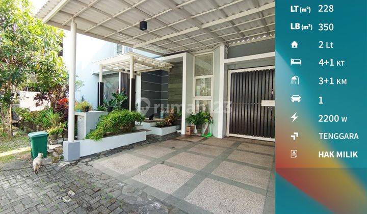 Rumah Ijen Nirwana Malang Modern Minimalis Siap Huni 1