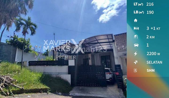 Rumah Semi Furnish Minimalis di Villa Puncak Tidar Malang 1