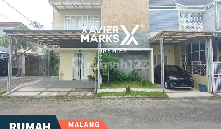 Rumah Full Furnish Posisi Hook di Tunggulwulung Malang