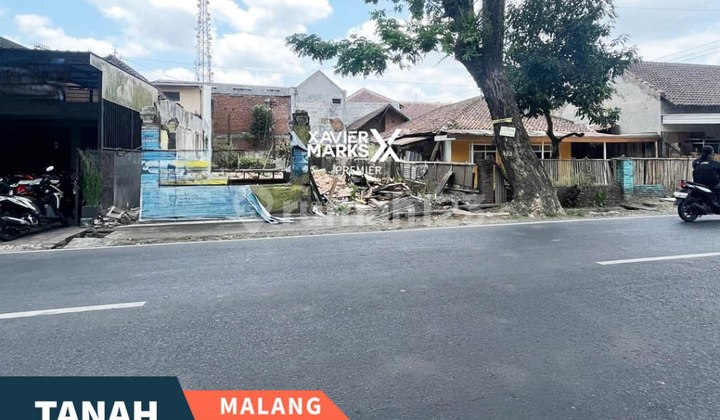 Zero Land Road Near Kedungkandang Toll Exit Malang