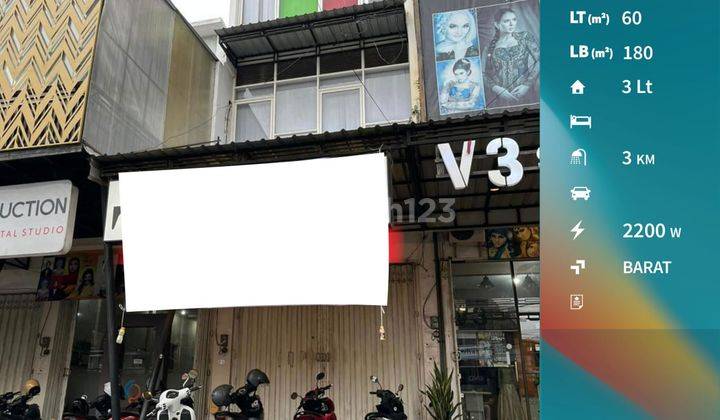Ruko Kawasan Kampus di Simpang Gajayana Malang 1