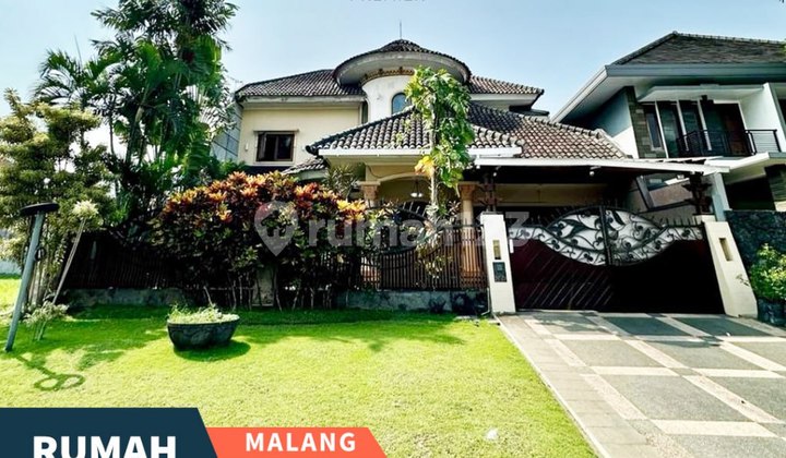 Rumah Mewah 2 Lantai Main Road Araya Malang