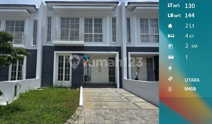 Rumah Baru 2 Lantai di Green Orchid Malang 1
