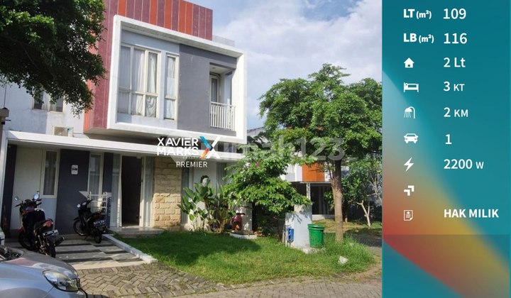 Rumah Pusat Kota Dekat Kampus di Green Orchid Malang