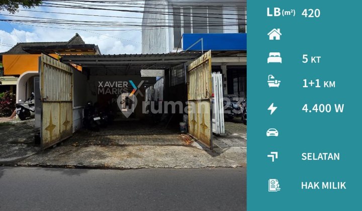 Ruang Usaha Dekat Pusat Kuliner di Jl Ciliwung Malang