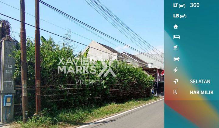 Tanah Strategis Murah Jalan Simpang Borobudur Malang 1