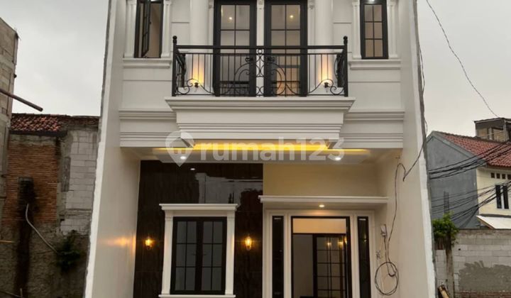 MBV308 Rumah Baru 2 Lt Dalam Cluster di Tanjung Barat, Jakarta