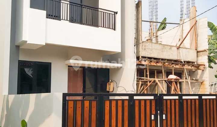 New 2-Story Scandinavian House on Wibawa Mukti Street, Jatiasih New 2-Story Scandinavian House on Wibawa Mukti Street, Jatiasih