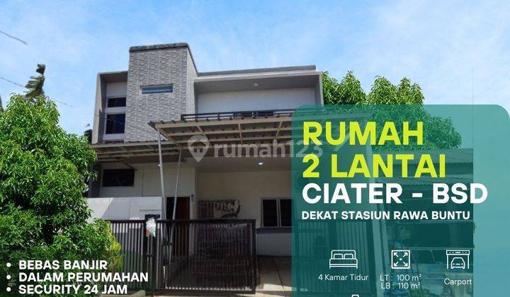 531 Rumah 2 Lt Tanah Luas Lokasi Bagus Dekat Bsd, Serpong 1