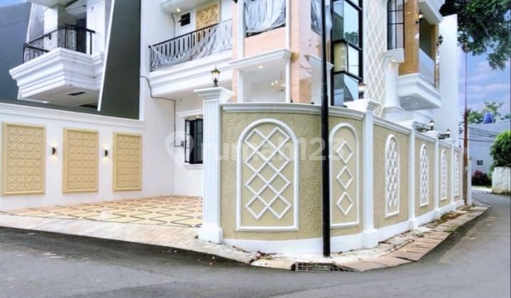 MBV292 Rumah Baru 2 Lt Modern Classic Nempel Jagakarsa di Tanah Baru