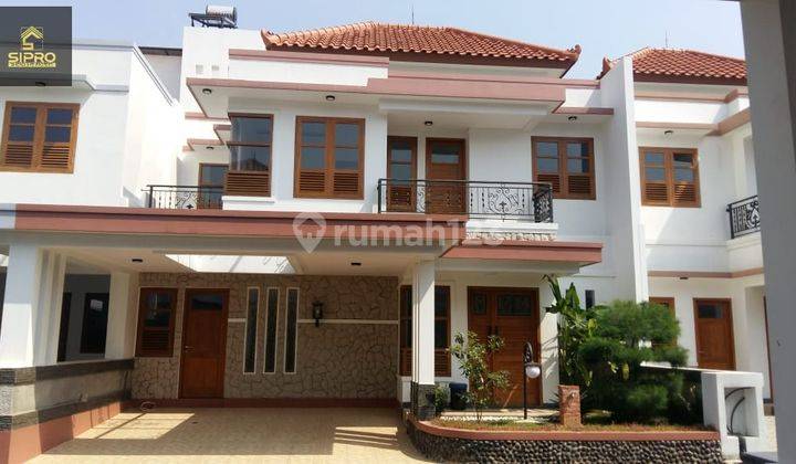 764 Rumah 2 Lt Mewah Modern Bangunan Berkualitas di Pancoran Mas 2