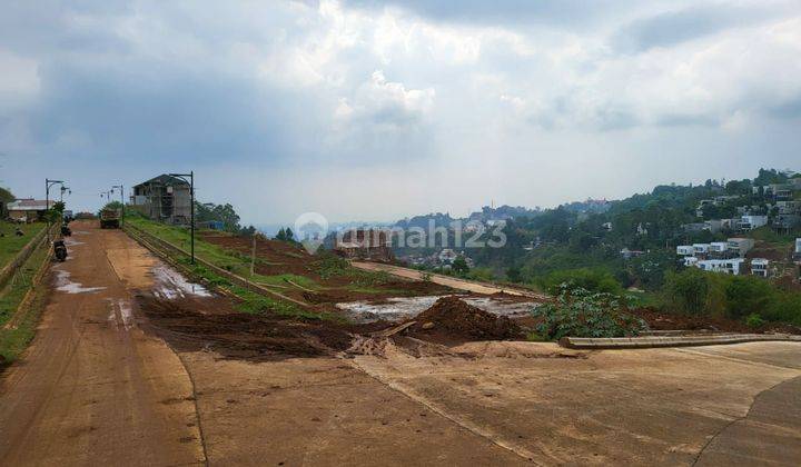 Dijual Cepat, Kavling di Resort Dago Pakar, Lokasi Baru di Saphire Hill Posisi Hoek View ke arah Bukit 2