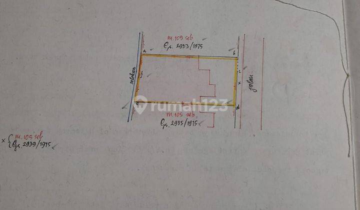 Dijual Cepat Rumah Hitung Tanah di Sayap Pagarsih Barat ( Dekat Situ Aksan ), Kompleks Situ Indah 2