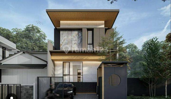 Rumah 2 Lantai Baru SHM di Setra Duta, Bandung 1