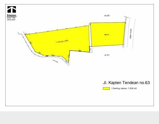 Dijual Kavling di Hegarmanah, lokasi strategis. 1