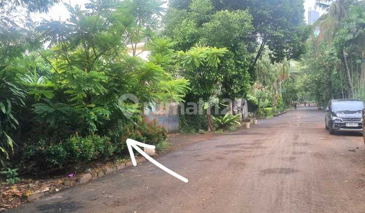 Tanah Murah Luas 427 M2 Lokasi Elite Area Rumah Dubes dan Ex Menteri