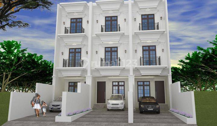 Dijual Rumah Bangunan Baru 3 lt sedang proses Bangun 1