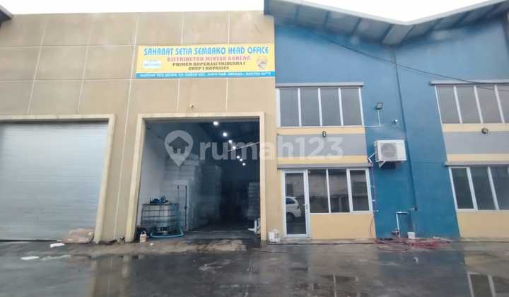 Dijual murah atau disewakan gudang neo seven cikande siap pakai