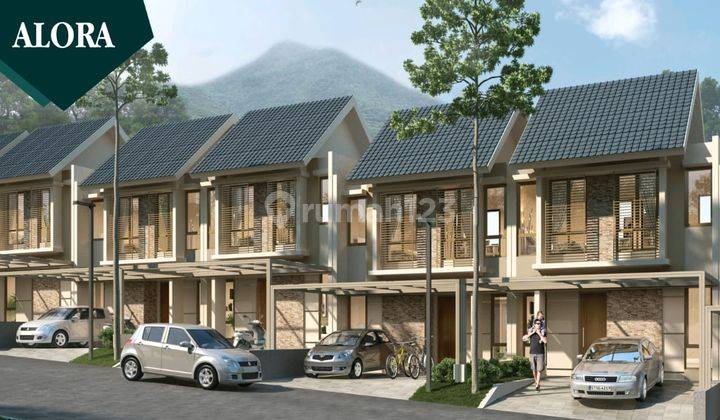 Rumah Baru 2 Lantai Siap Huni di Alora Lagoon Park 2