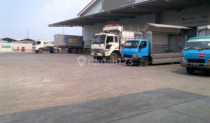 Disewakan Gudang Luas Lokasi Strategis Bebas Banjir Di Cikarang, Bekasi 1