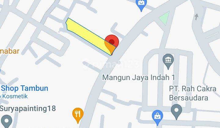 Dijual Tanah Hook Strategis di Jalan Raya Mangunjaya Tambun 2