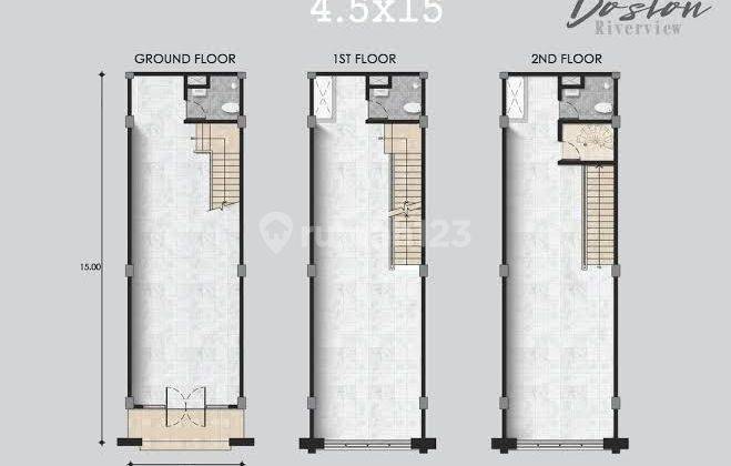 Disewakan murah ruko Boston PIK 2 2