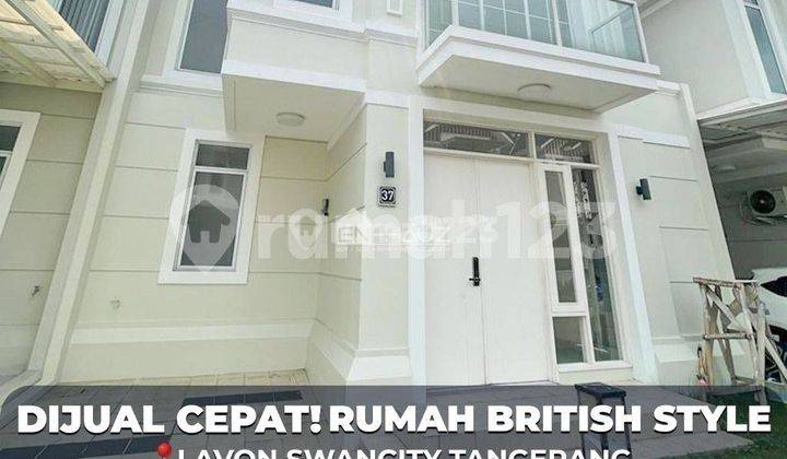 Dijual Rugi Rumah 2 Lantai British Style Cluster Lavisa Lavon 1 Tangerang 1