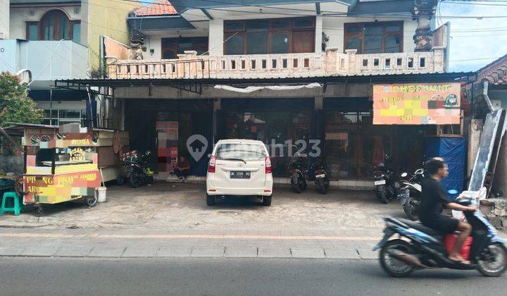 Cheap 2-storey shop for sale in the Renon Denpasar Bali Commercial Area. 1