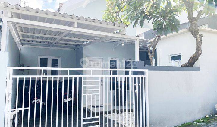 Cheap 1st floor house for sale in Gatot Subroto area west of Denpasar Bali. 1