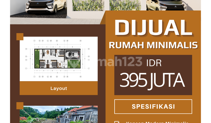 For Sale Affordable Minimalist House in Bongan Tabanan Bali 2