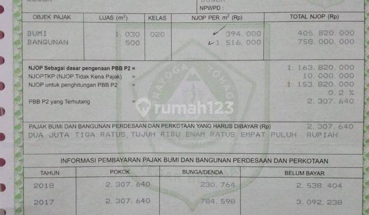 Rumah luas murah mewah dikawasan Premium Jati Asih Cibubur 2