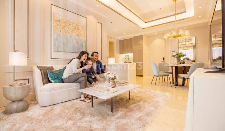 ruang keluarga apartment arumaya tb simatupang fasilitas