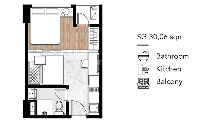 Apartment Selatan Jakarta Mulai dari 400jt 2