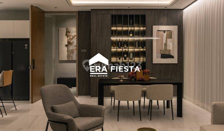 Disewakan Saumata Suites Full Furnished 3br Private Lift Alam Sutera 1