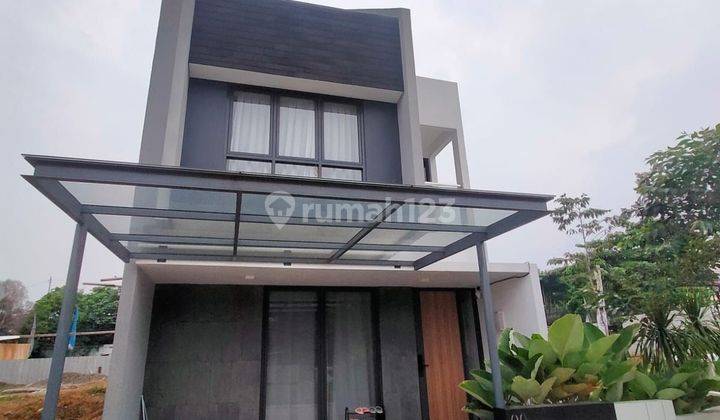 Dijual Rumah Modern 2 Lantai Dekat Tol Jatiwarna Bekasi  1